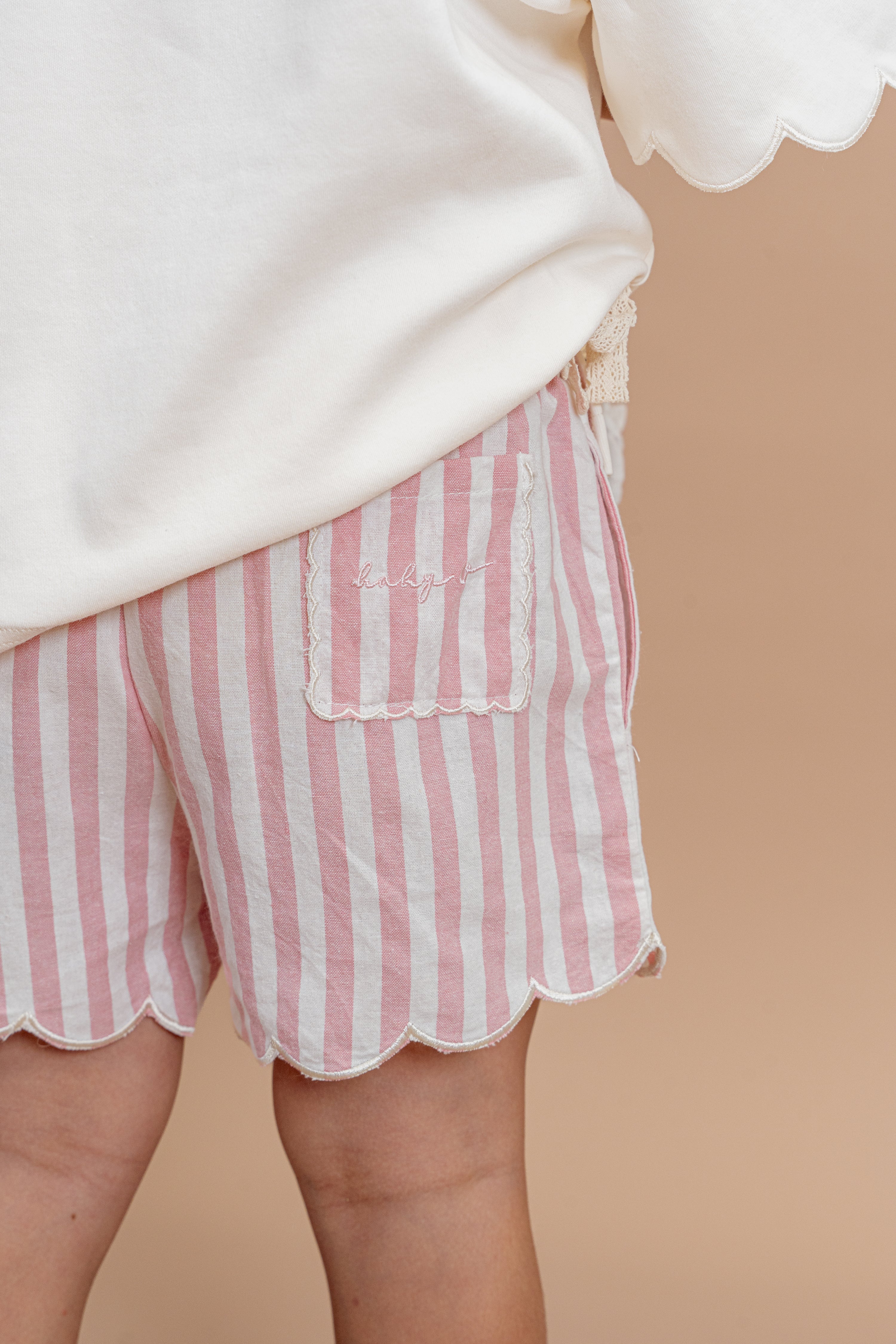Bloom Stripe Short