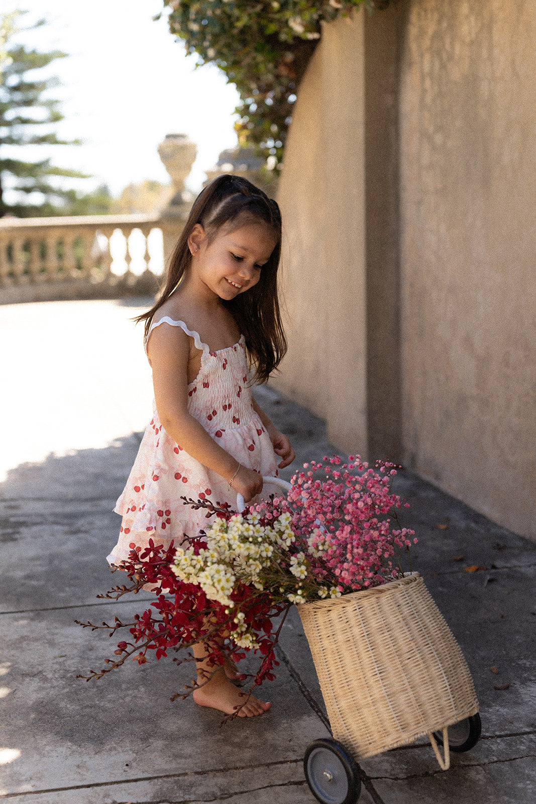 Sweet Cherry Bow Dress