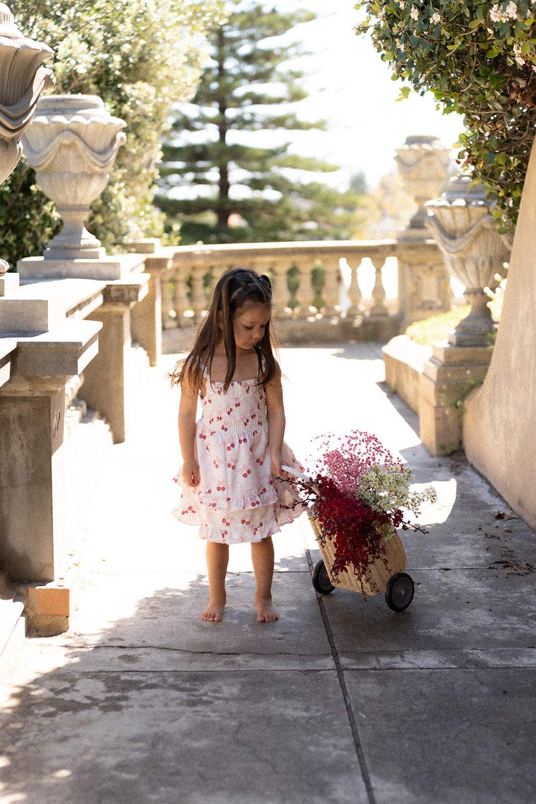 Sweet Cherry Bow Dress