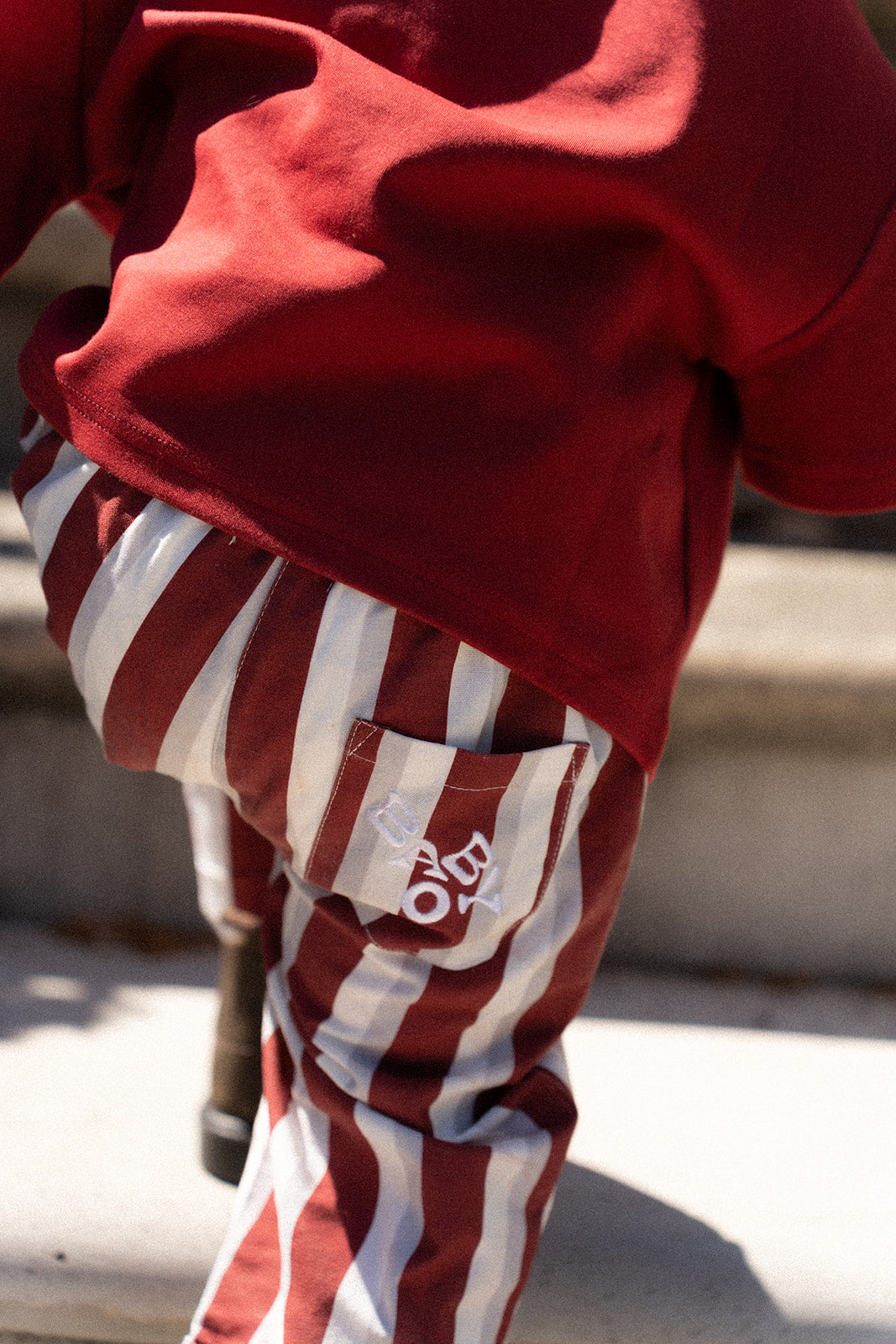 Ziggy Stripe Linen Pants