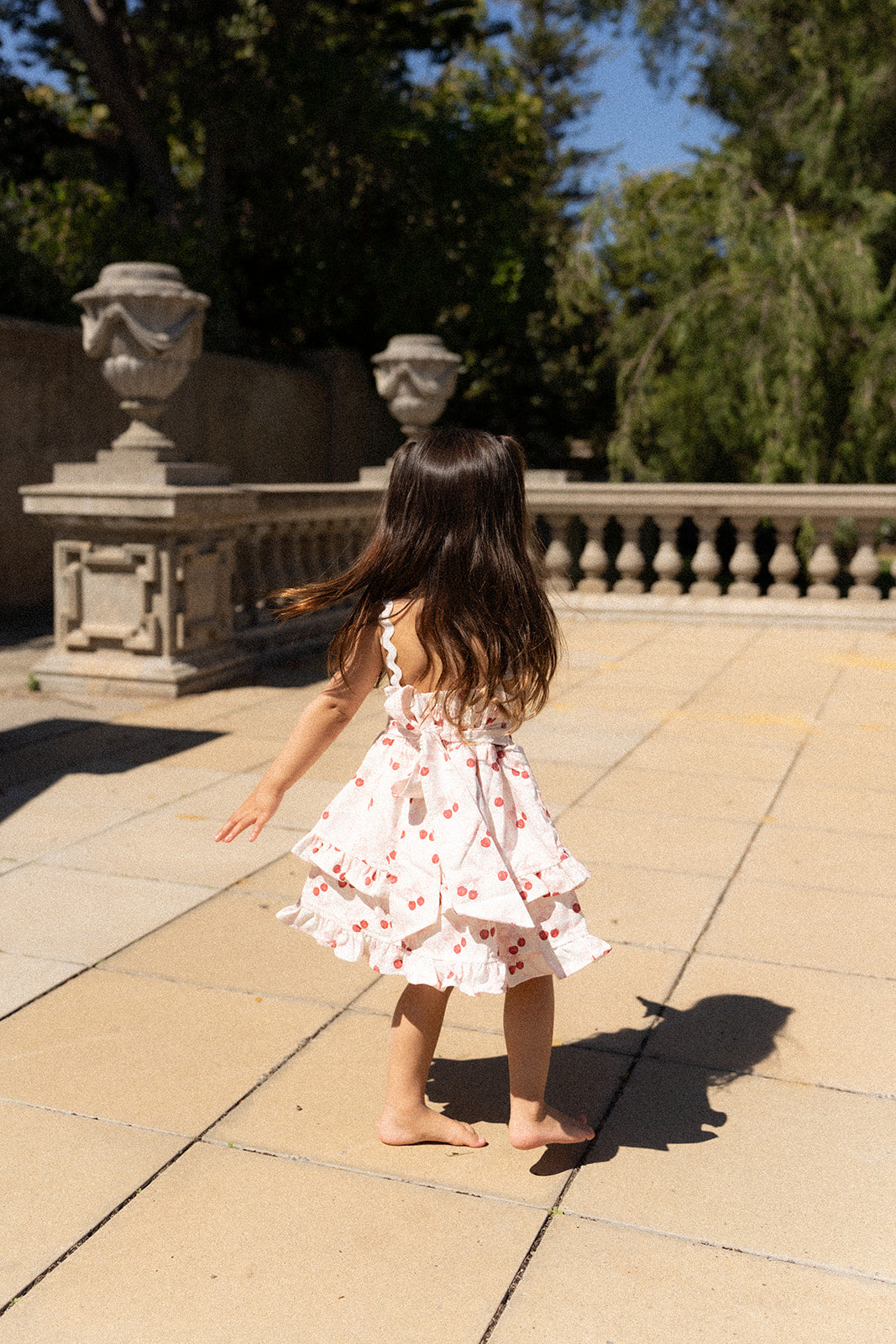 Sweet Cherry Bow Dress