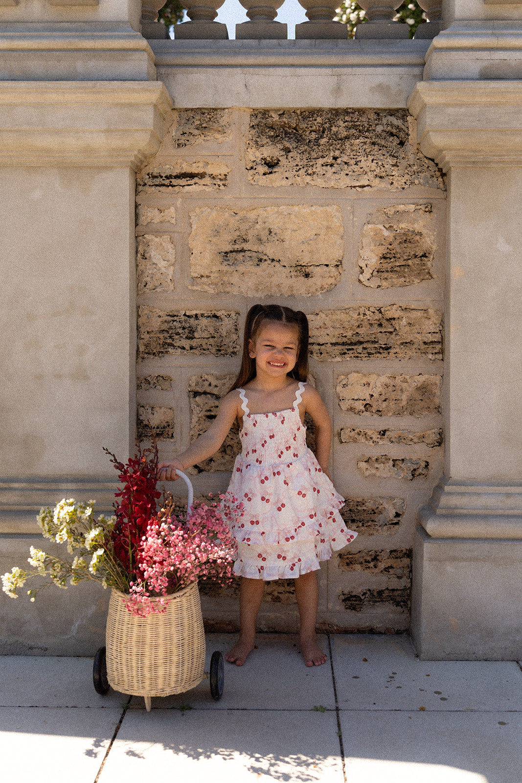 Sweet Cherry Bow Dress