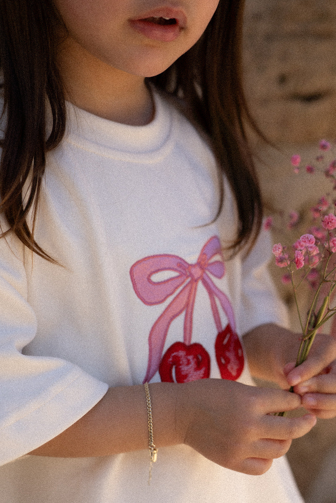 Cherry Bow Lace T-Shirt