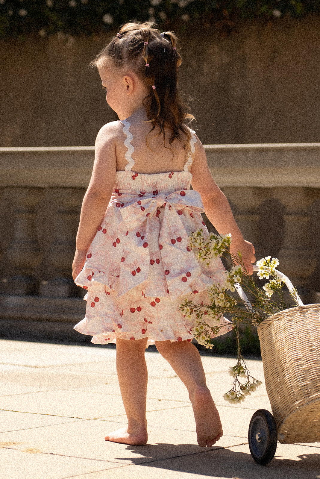 Sweet Cherry Bow Dress