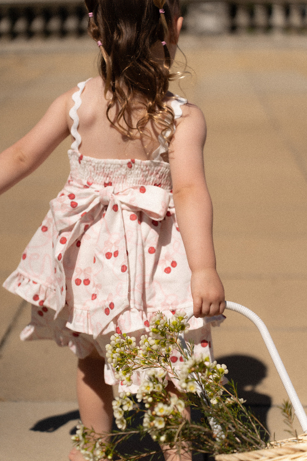 Sweet Cherry Bow Dress