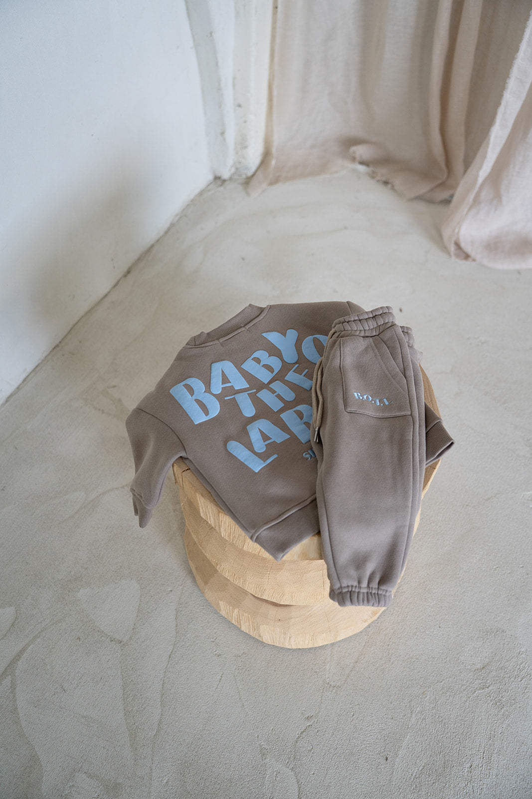 Fleece Track Set - Electric Taupe