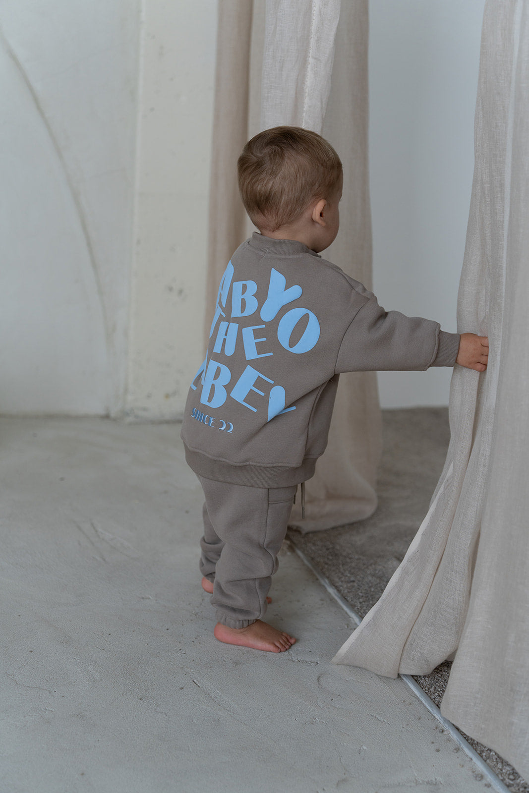 Fleece Track Set - Electric Taupe