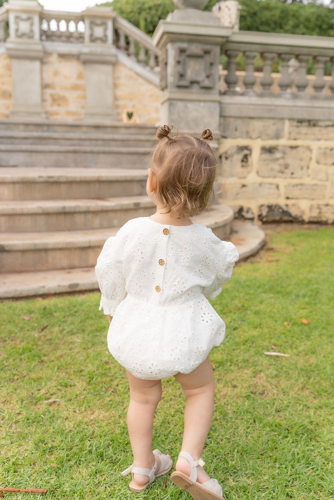 Daisy Lace Romper *PRE-ORDER*