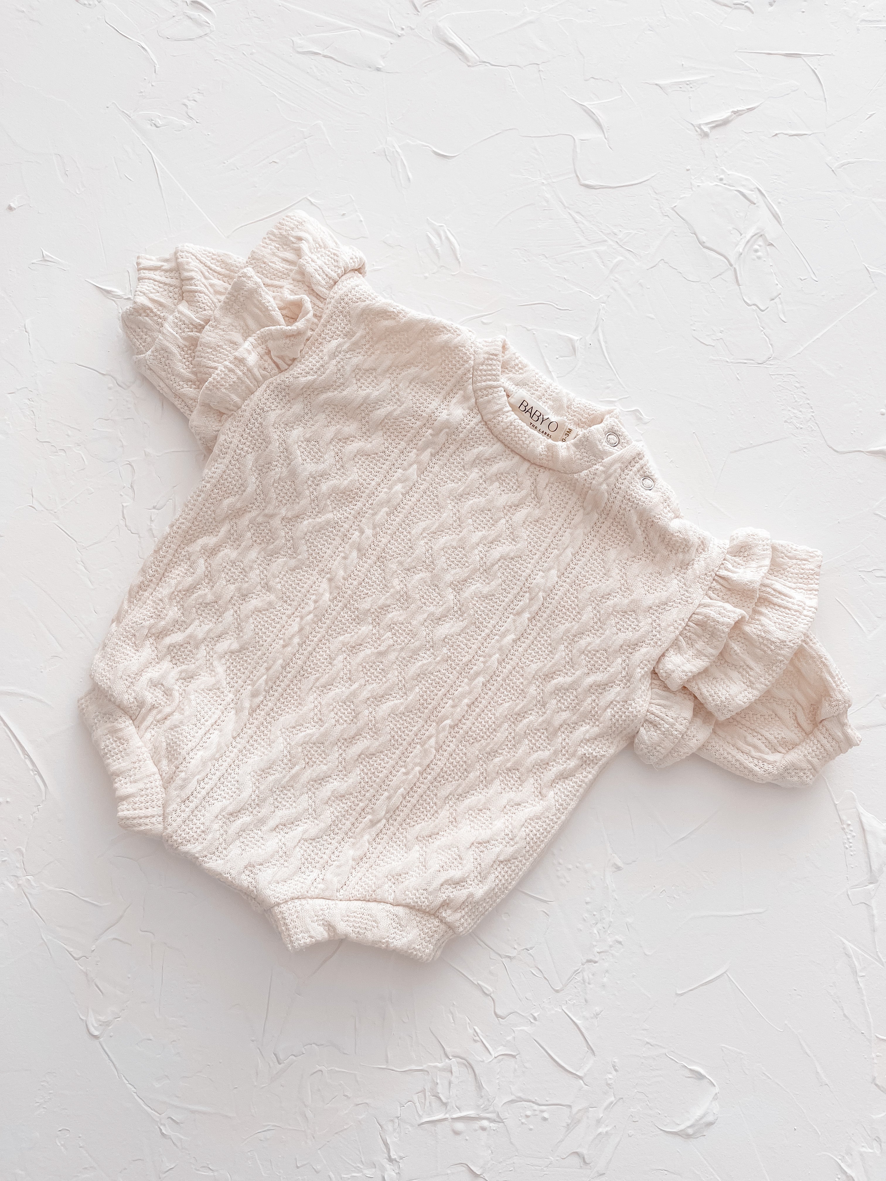 Frilly Romper - Ivory