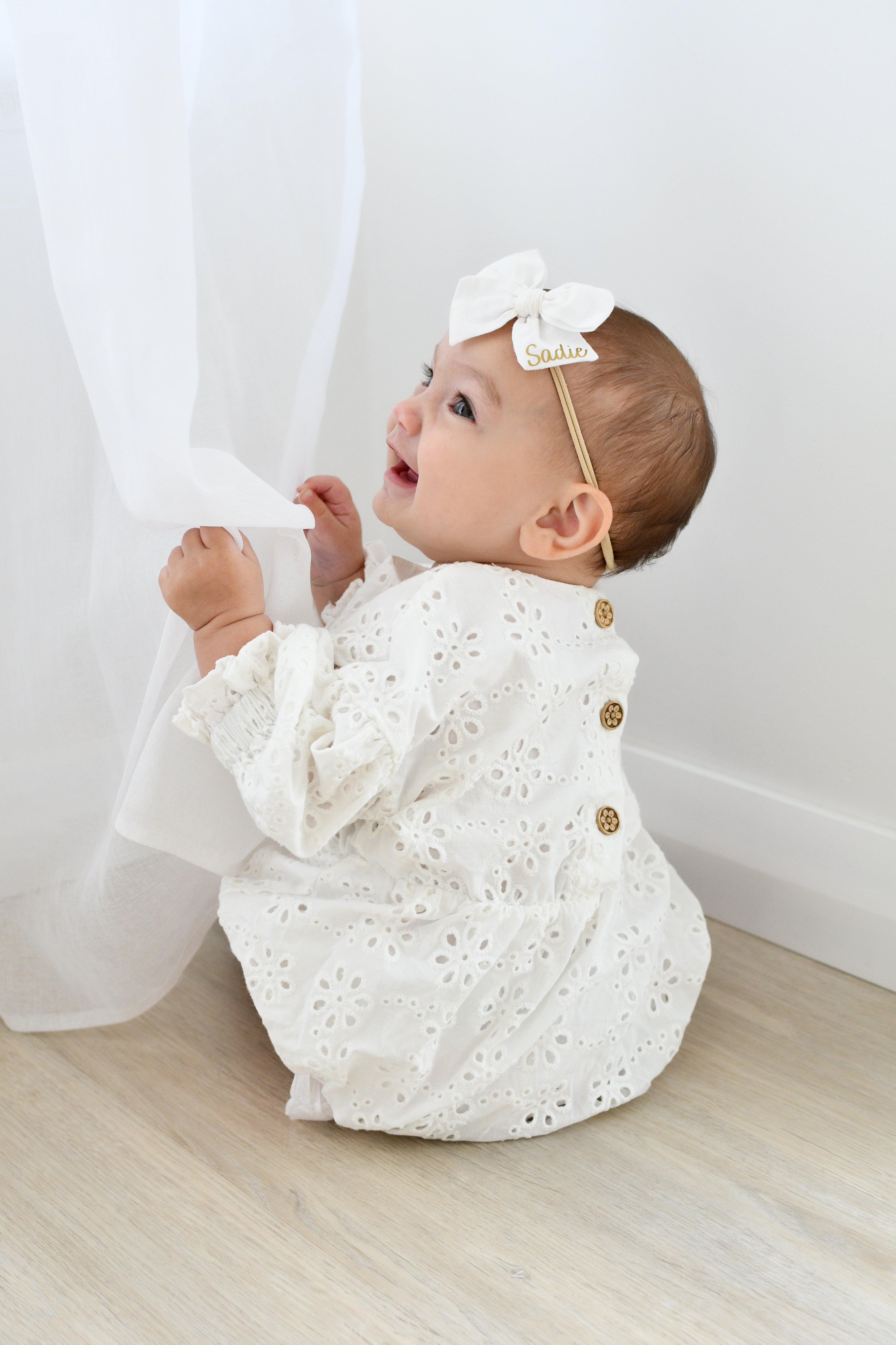 Daisy Lace Romper *PRE-ORDER*