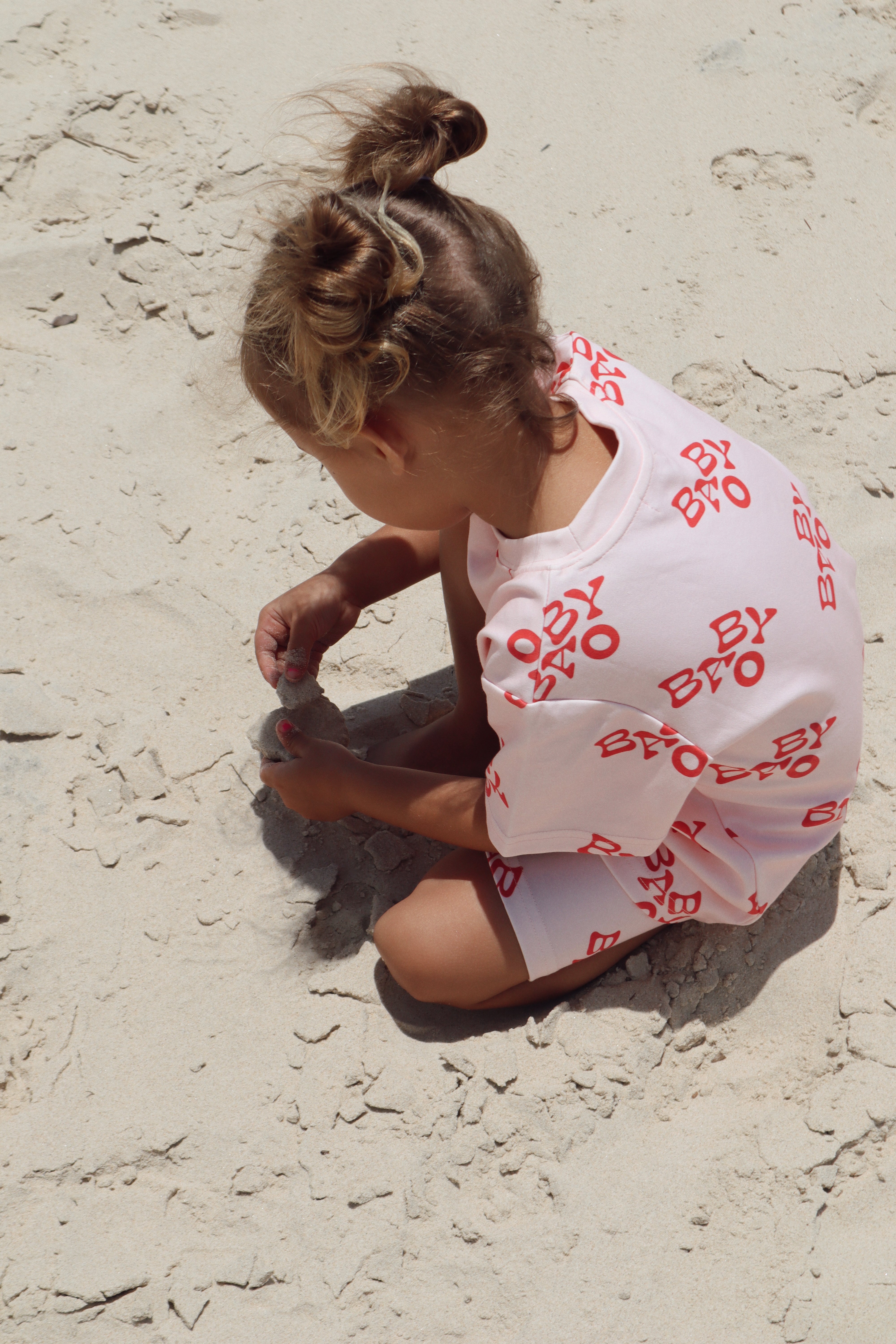 All over logo set - Pink