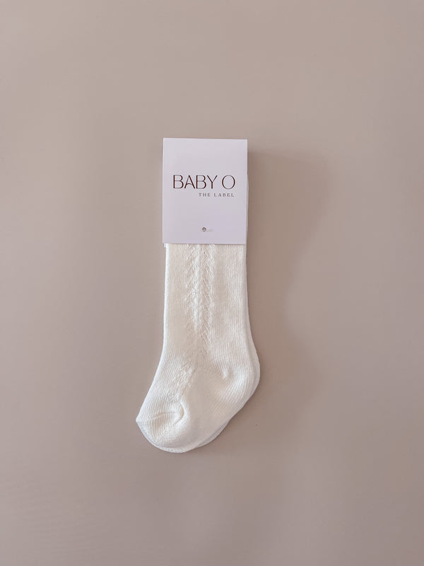 Lace Socks - Ivory