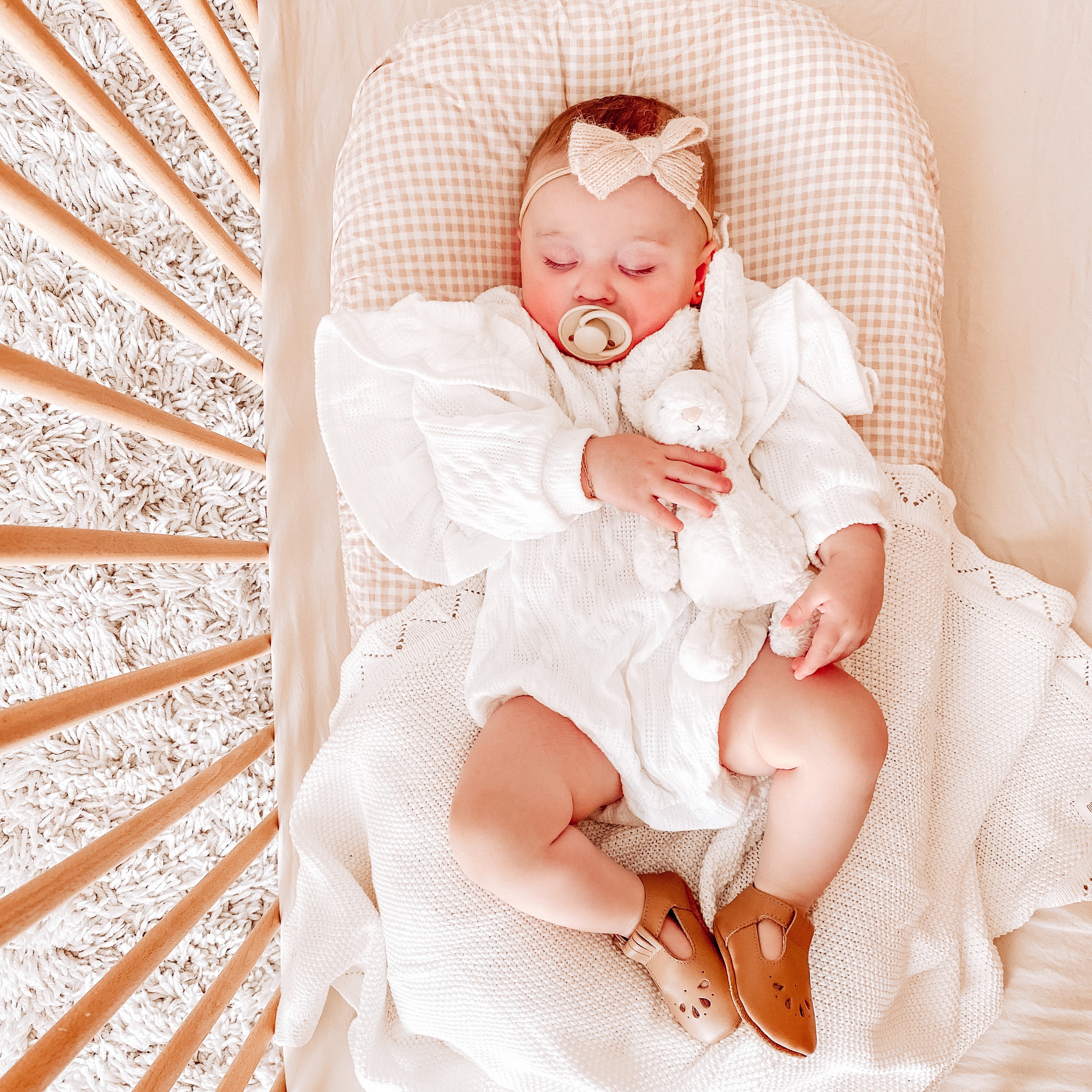 Frilly Romper - Snow
