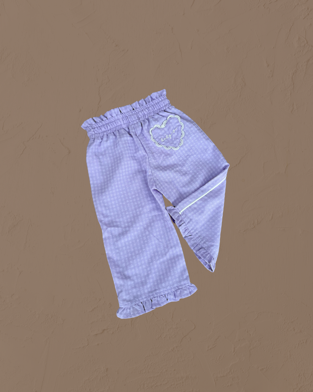 Sierra Pant - Lilac Gingham
