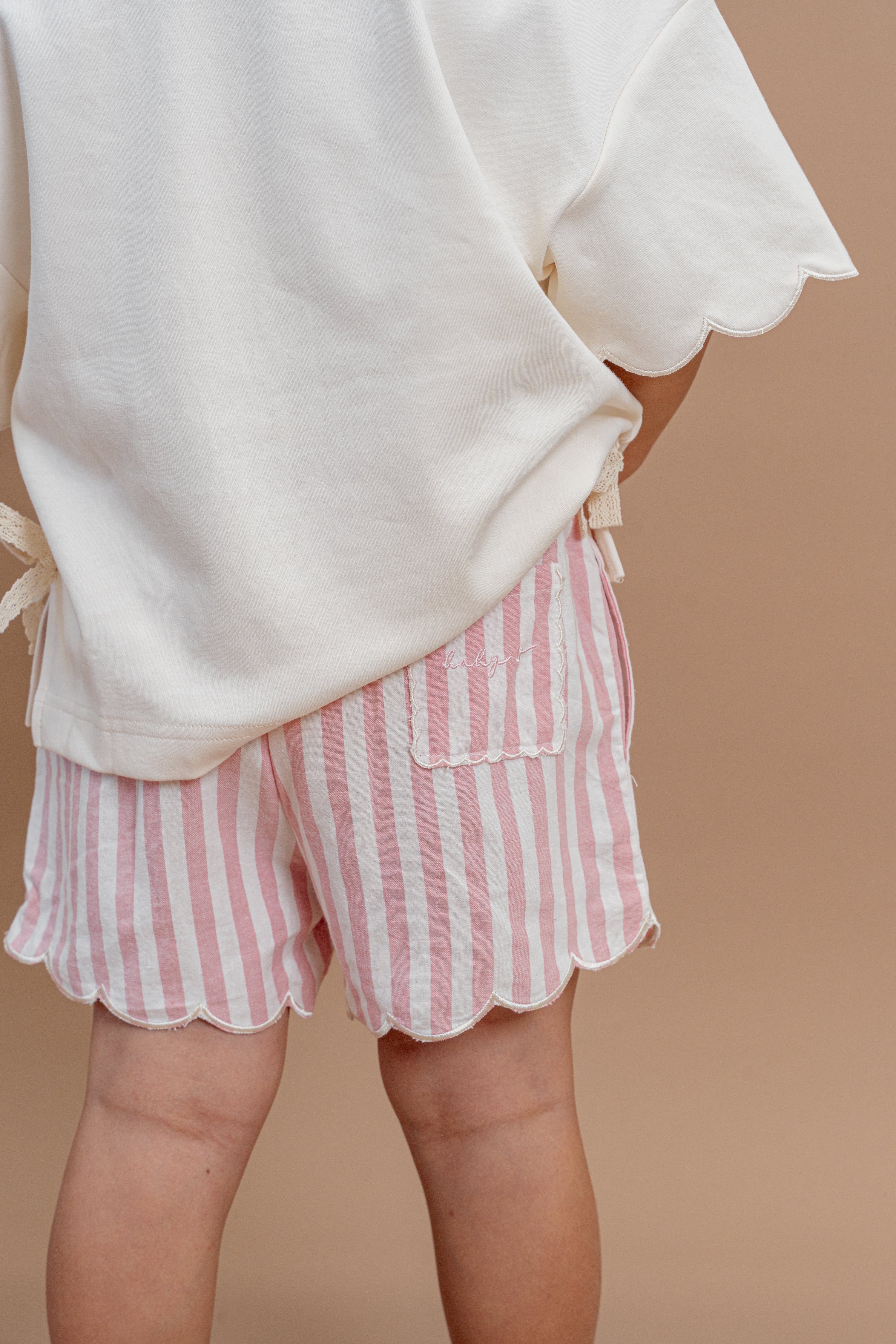 Bloom Stripe Short