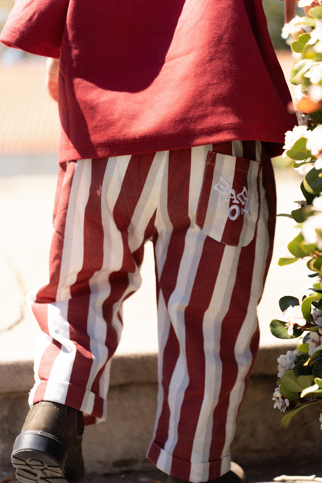 Ziggy Stripe Linen Pants