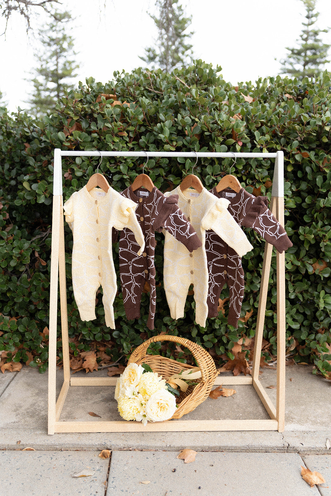 Dahlia Knit Romper - Chocolate