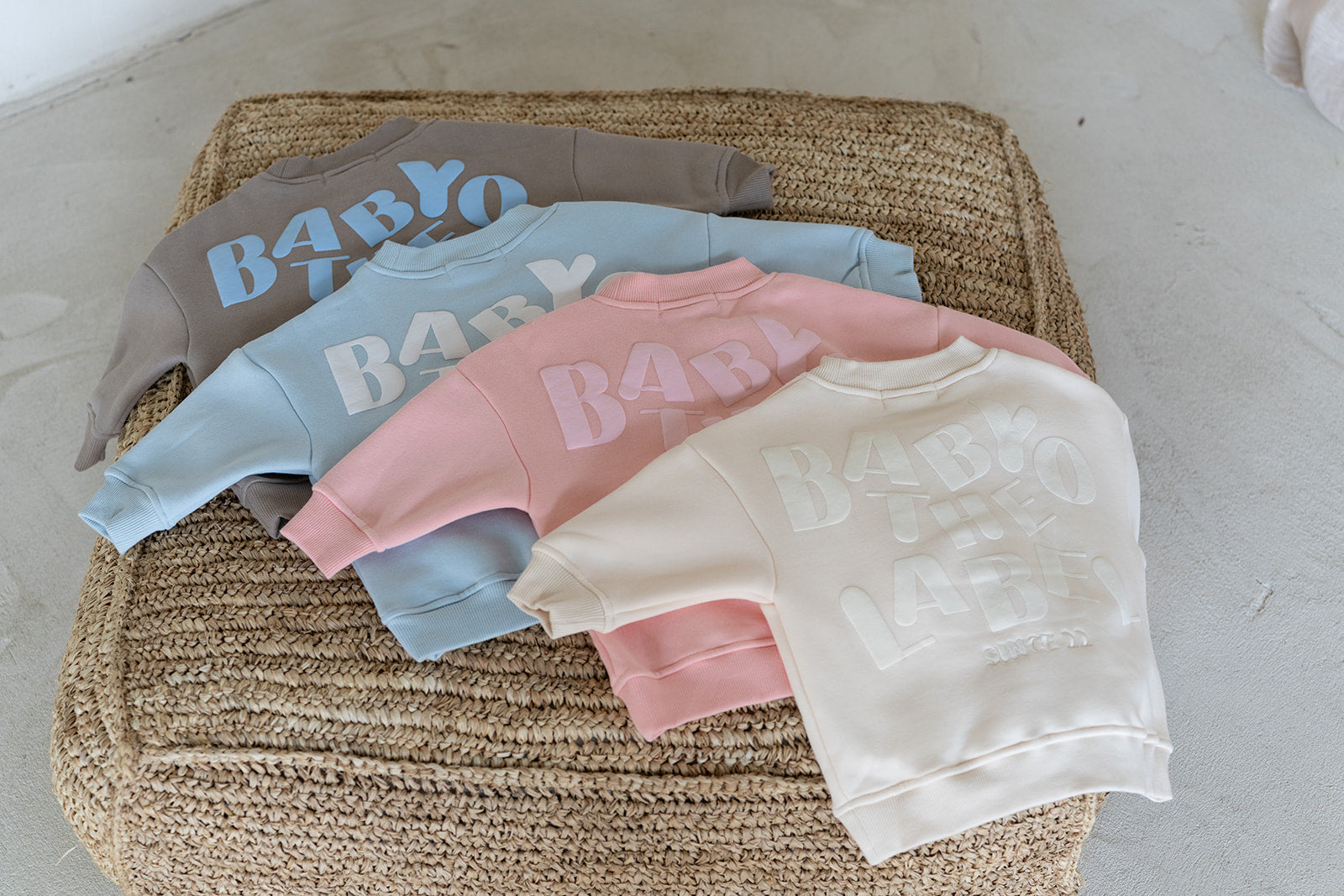 Fleece Track Set - Cream