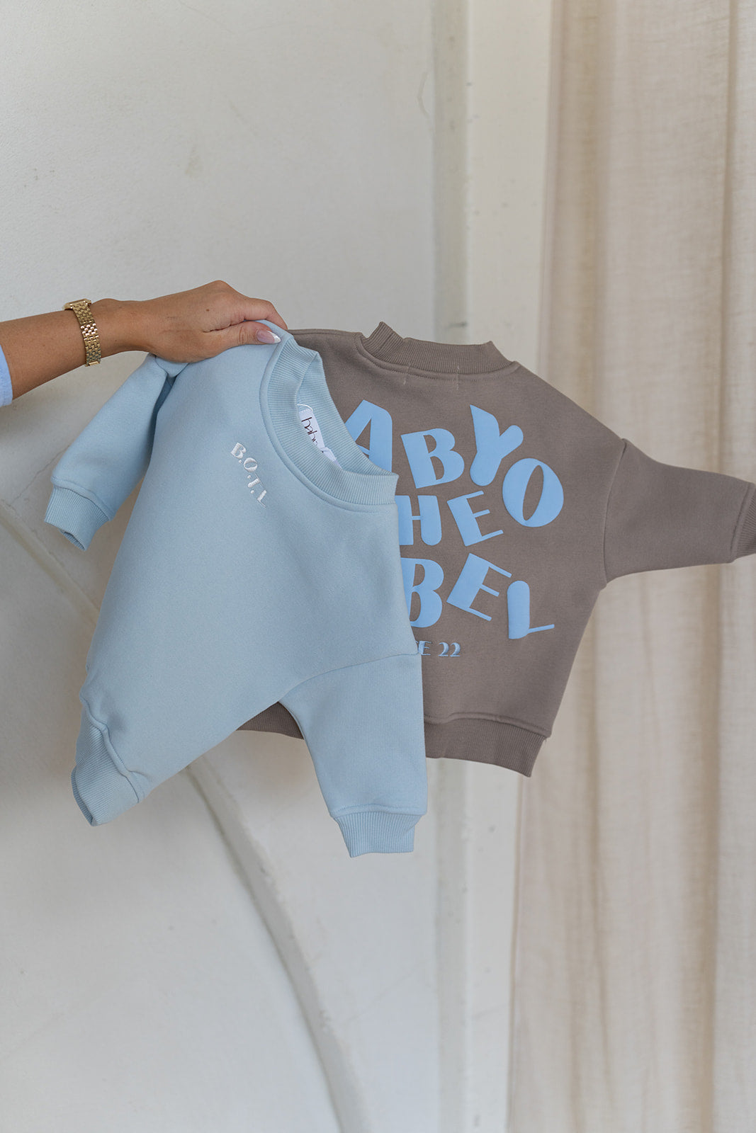 Fleece Track Set - Sky Blue