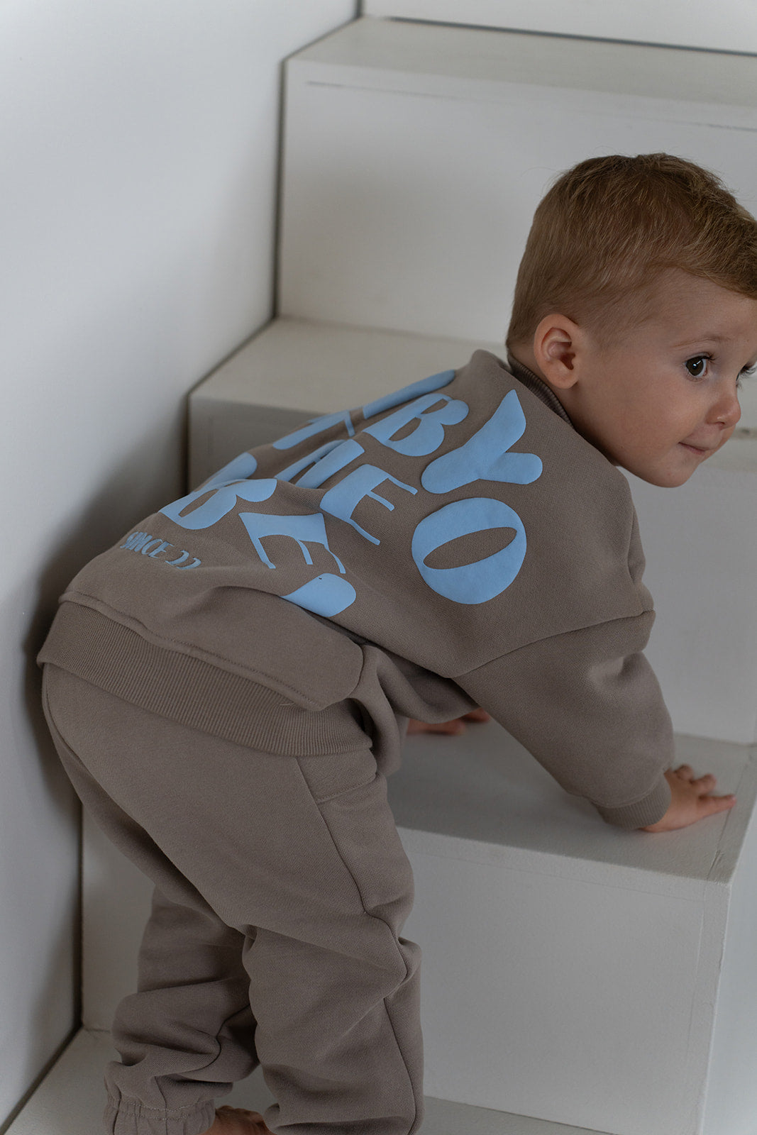 Fleece Track Set - Electric Taupe