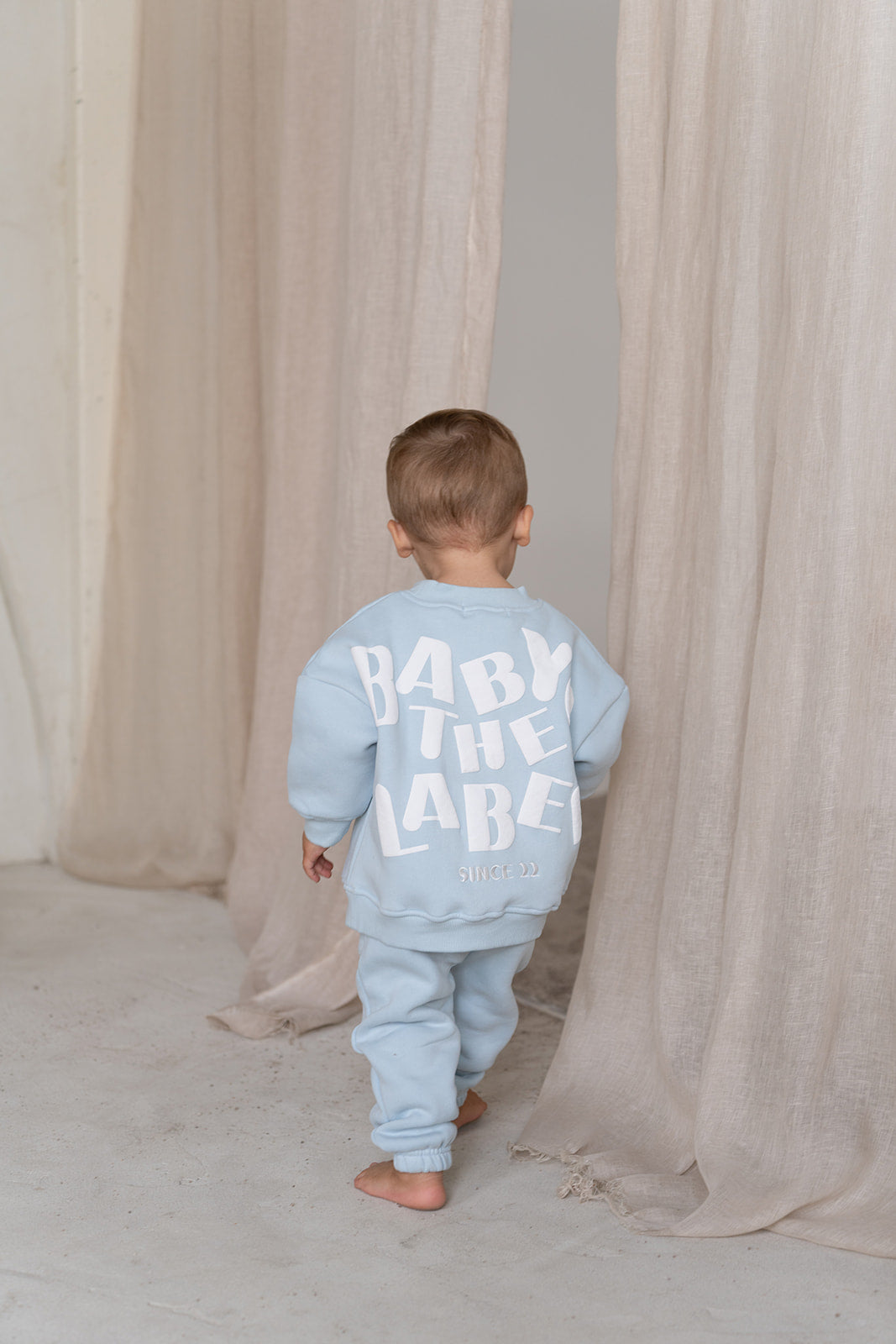 Fleece Track Set - Sky Blue