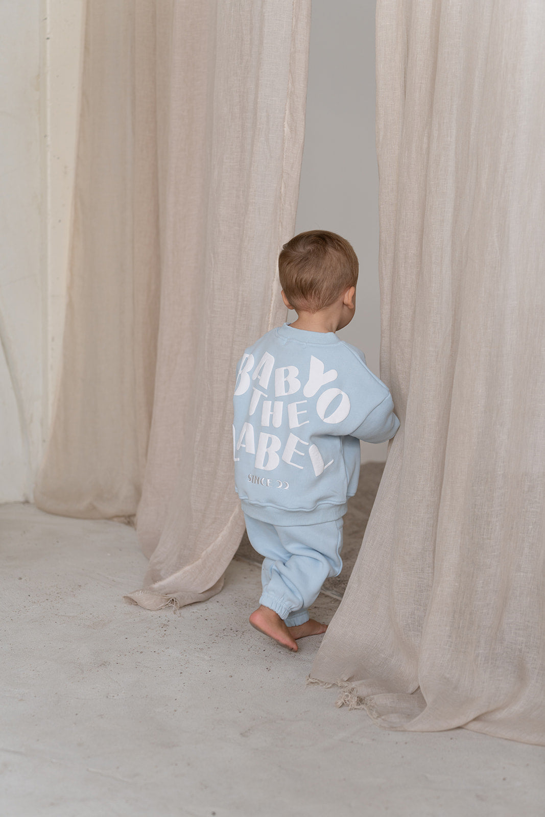 Fleece Track Set - Sky Blue