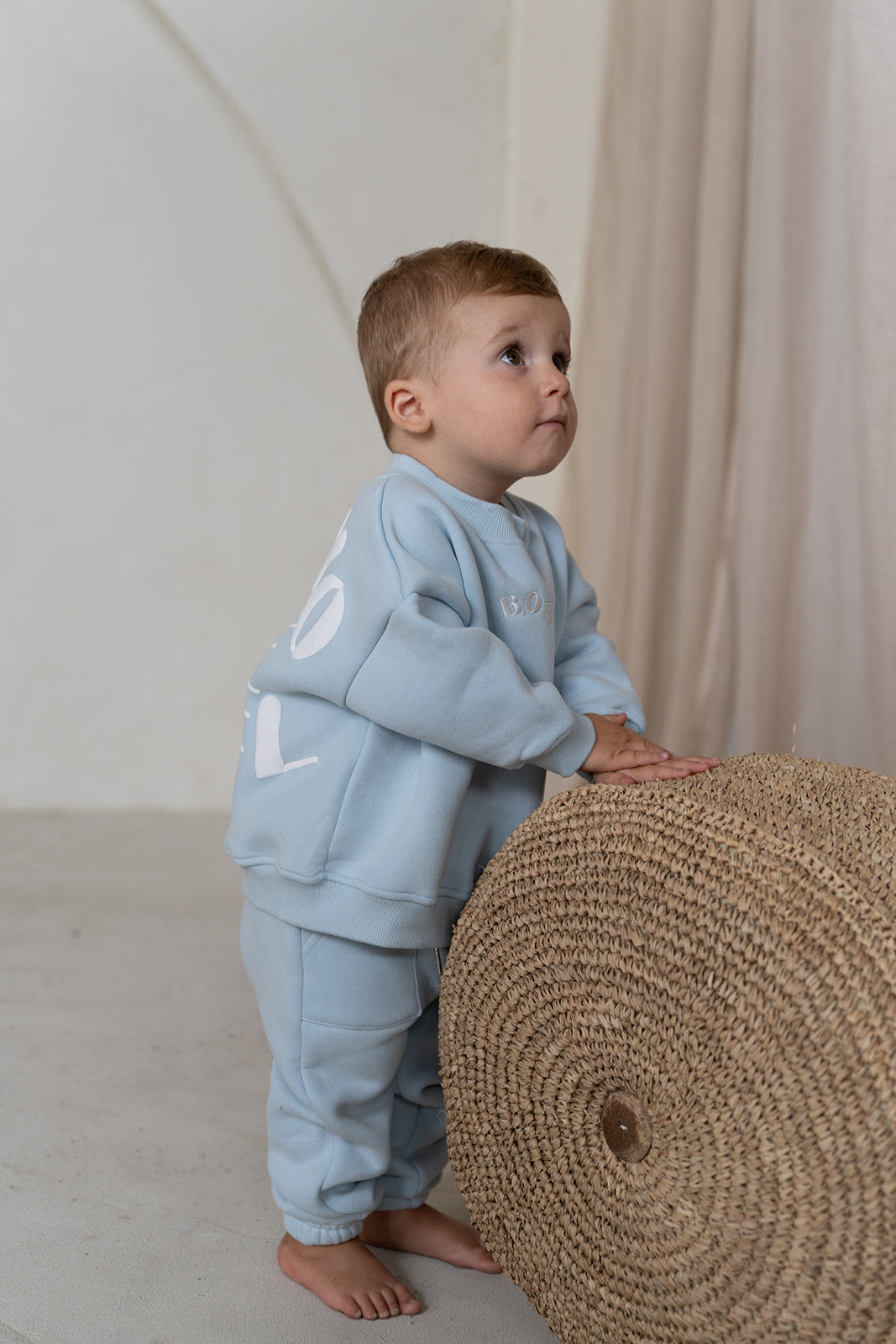 Fleece Track Set - Sky Blue