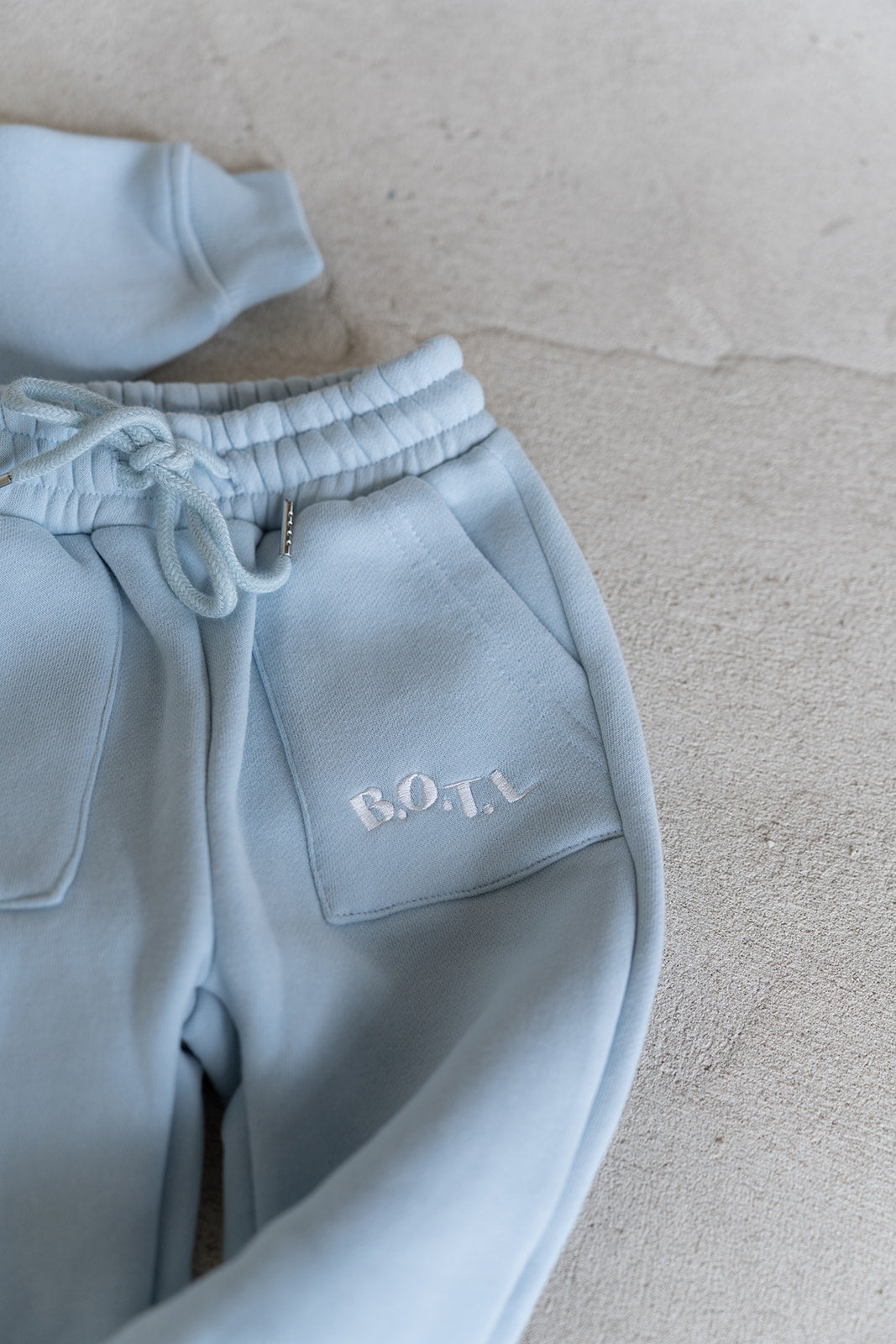 Fleece Track Set - Sky Blue