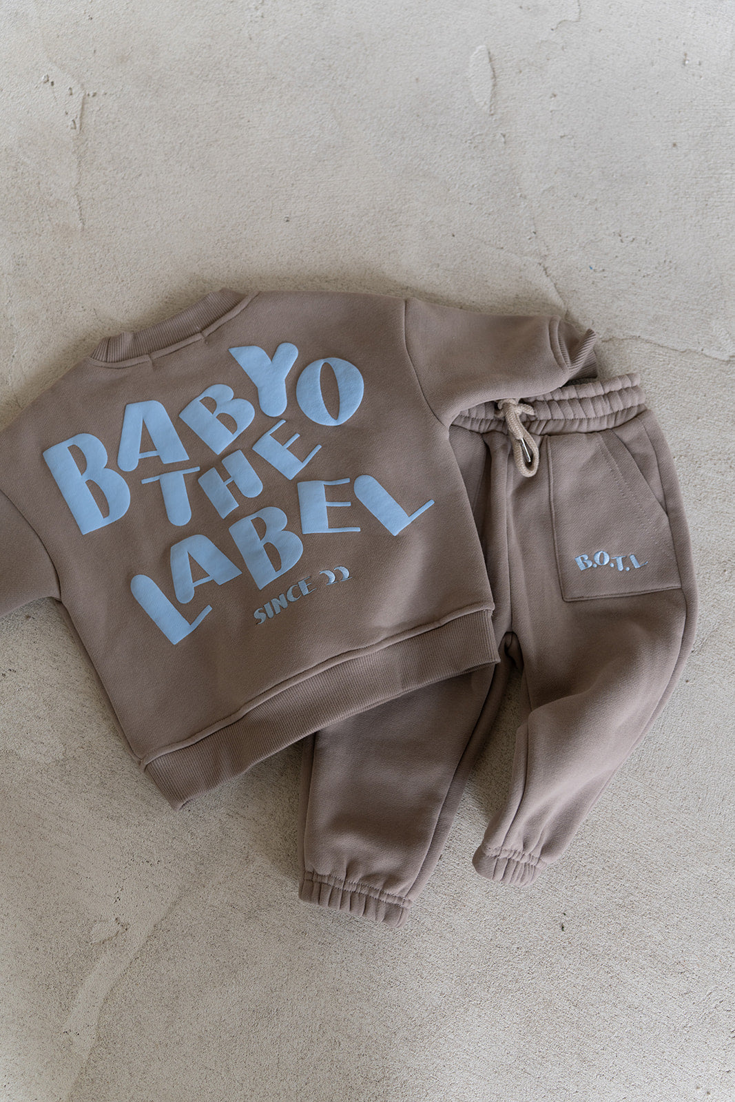 Fleece Track Set - Electric Taupe