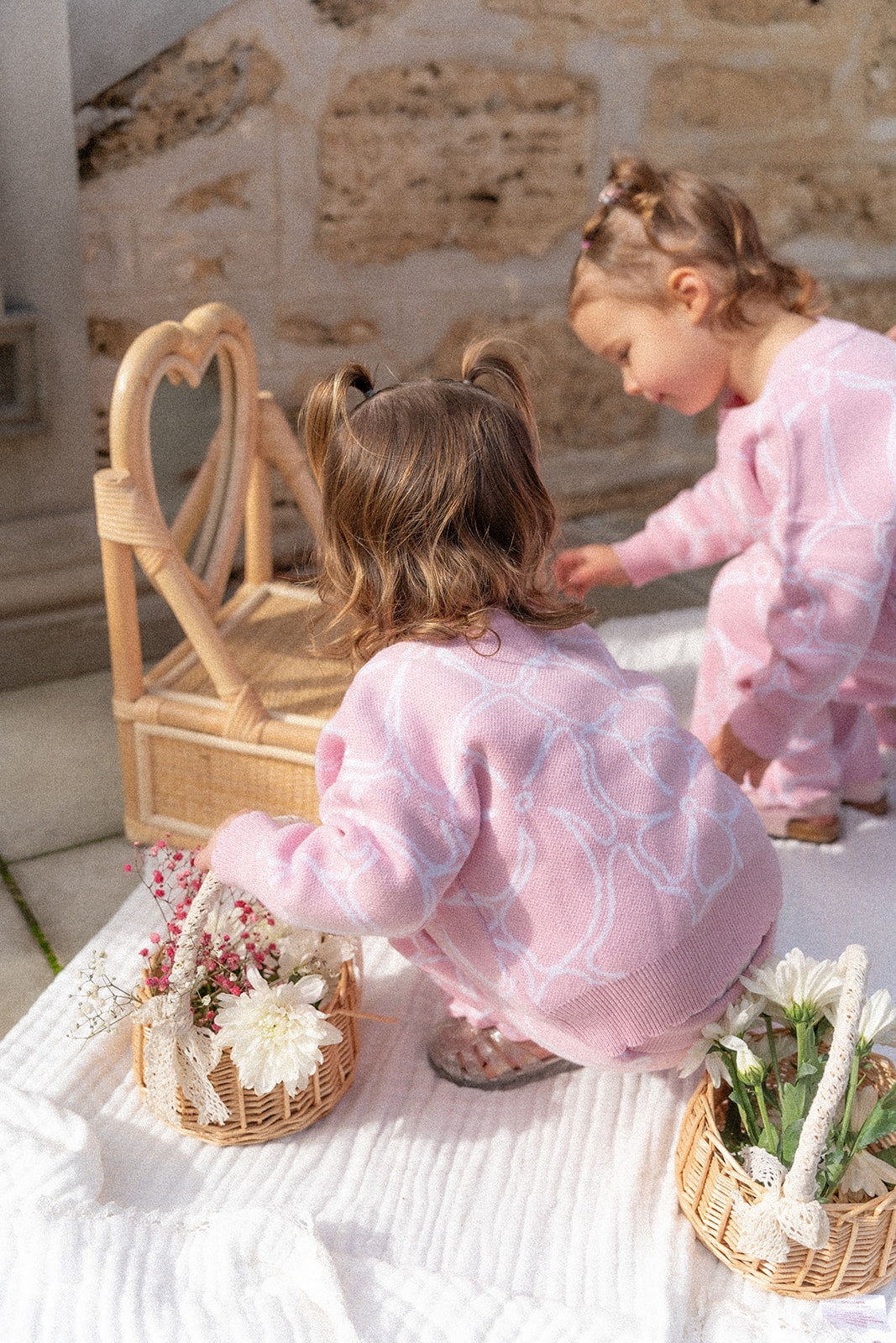 Dahlia Floral Knit Set