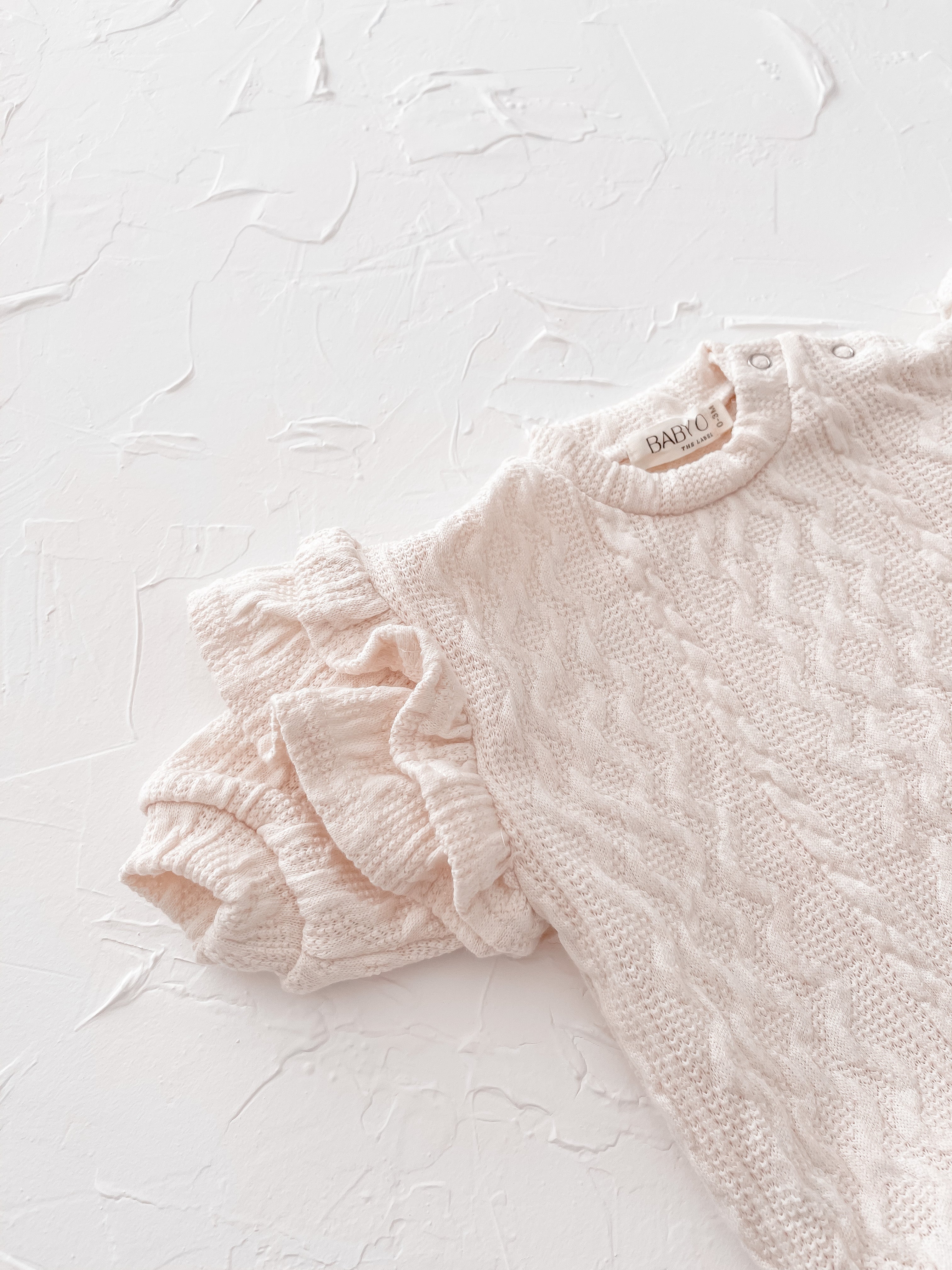 Frilly Romper - Ivory