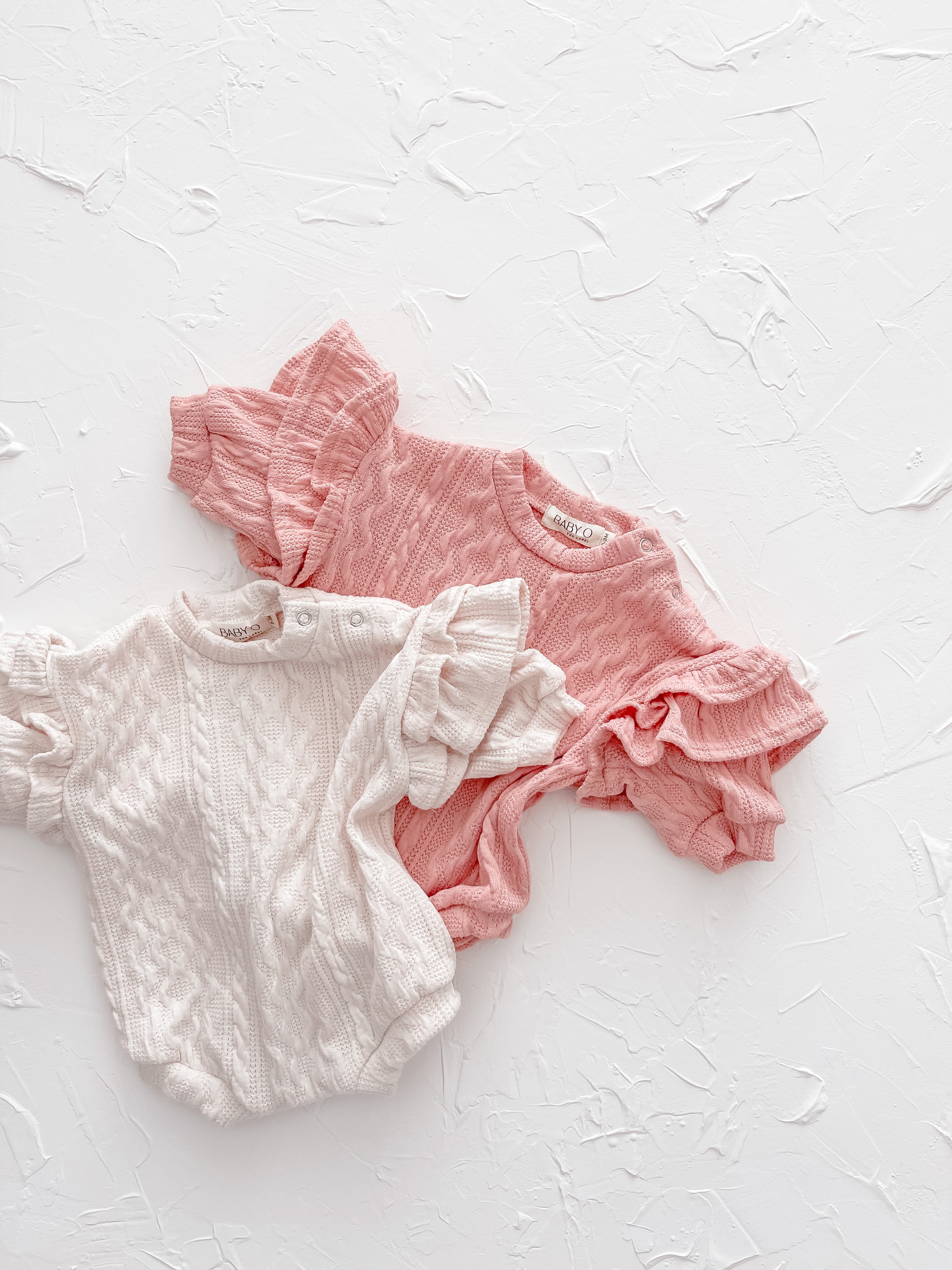 Frilly Romper - Ivory