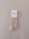 Lace Socks - Beige
