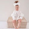 Frilly Romper - Snow
