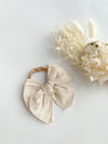 Large Linen Bow