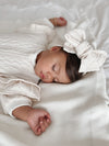 Frilly Romper - 2 Tone Ivory