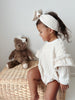 Frilly Romper - 2 Tone Ivory